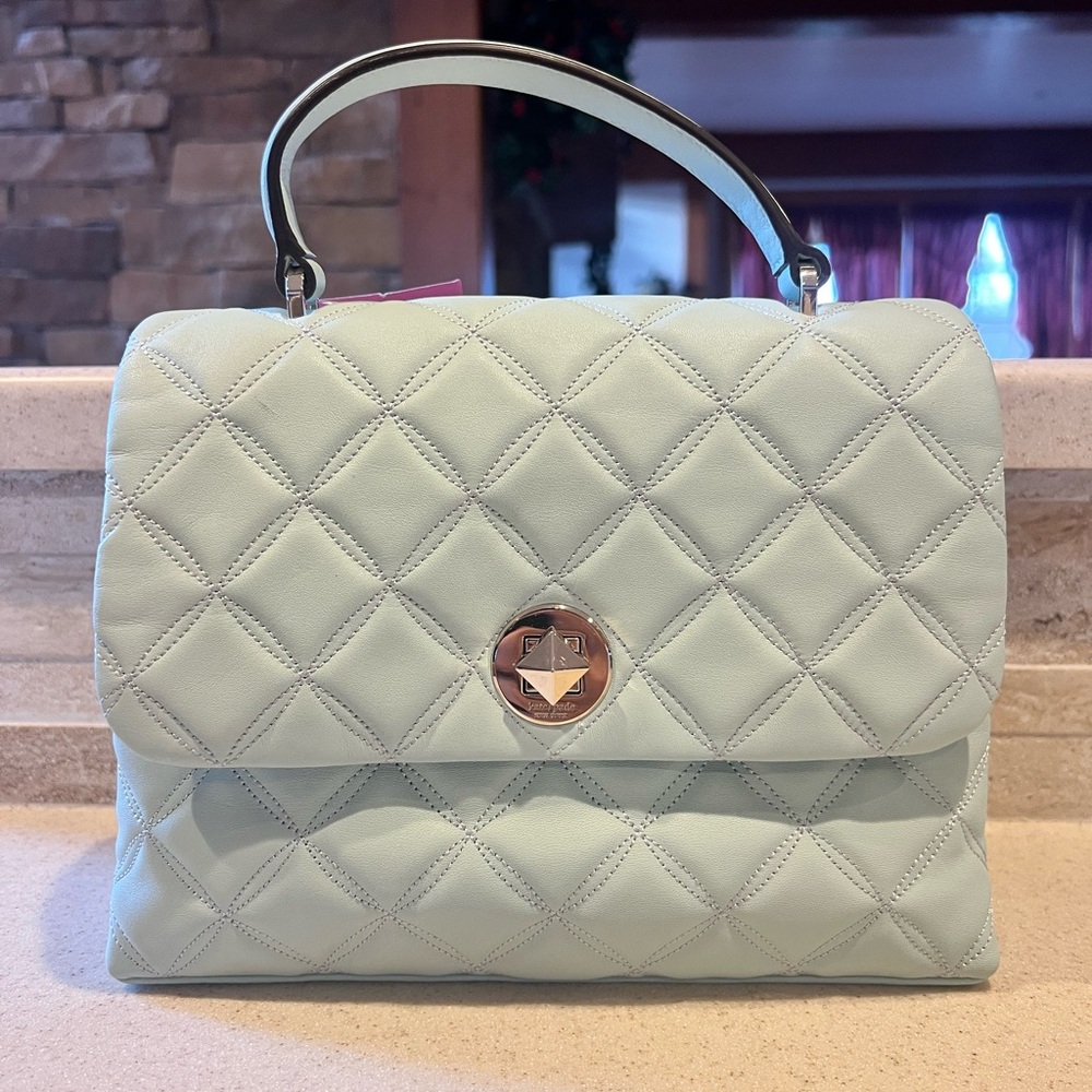 Kate Spade Quilted Satchel crossbody NWT